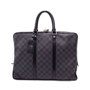 Louis Vuitton Damier Graphite Black Porte Document Voyage Business Bag